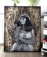 Bogini Bastet - obraz na płótnie 80x100 cm - obrazek 4