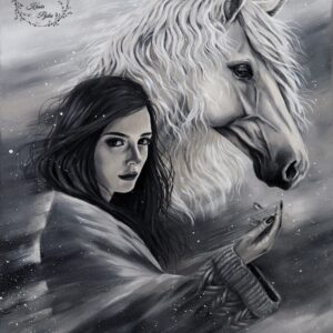 Ulotność - obraz na płótnie 90x70cm